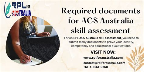 Documents required for the Australian skills assessment .